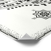 kaart voor de binnenvaart poster (Hoek)