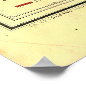 Kaart voor de burgeroorlog in het slagveld van Ant Poster (Hoek)