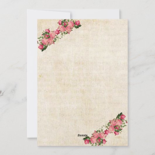  kaart voor de dag van de valentijn (Achterkant)