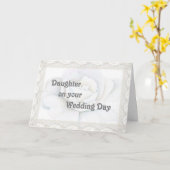 Kaart voor de dochter op haar huwelijksdag (Gele Bloem)