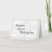 Kaart voor de dochter op haar huwelijksdag (Voorkant)