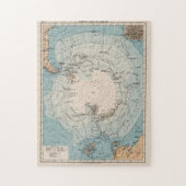  kaart voor de exploratieroutes van Antarctica (19 Legpuzzel (Verticaal)