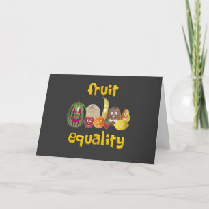 Kaart voor de gelijkheid van fruit