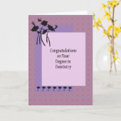 Kaart voor de graad in de tandheelkunde met Afstud (Gele Bloem)