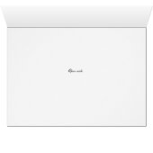 Kaart voor de graad in de tandheelkundige Humor me (Binenzijde Horizontaal (Onderkant))