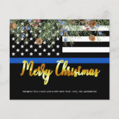 Kaart voor de handhaving van de kerstwet door de b (Voorkant)