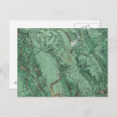 Kaart voor de landclassificatie van Idaho (Voorkant / Achterkant)