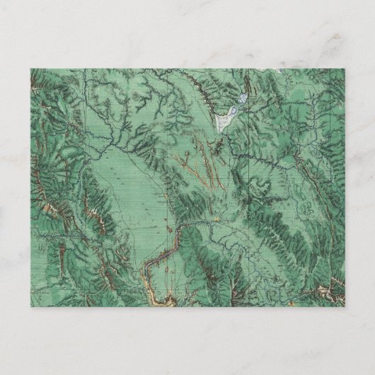 Kaart voor de landclassificatie van Idaho (Voorkant)