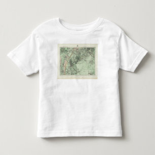 Kaart voor de landclassificatie van Midden-New Mex Kinder Shirts