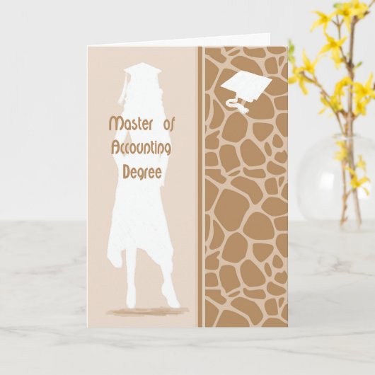 Kaart voor de master van de graad van financiële v (Gele Bloem)