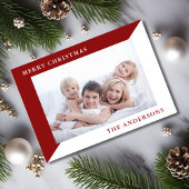 Kaart voor de minimalistische kerstvakantie