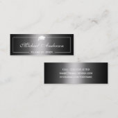 Kaart voor de naam van het afstuderen - Klassieke Contactkaartje (Voorkant / Achterkant)