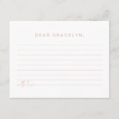 Kaart voor de tijdcapsule voor kinderen achter de  (Voorkant)