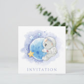 KAART voor de tweedaagse INVITATIE : KOALA OP HET (Staand voorkant)