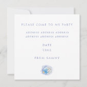 KAART voor de tweedaagse INVITATIE : KOALA OP HET (Achterkant)