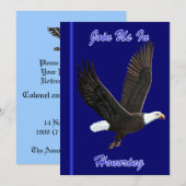 Kaart voor de uitnodiging van de luchtmacht - kolo (Voorkant / Achterkant)