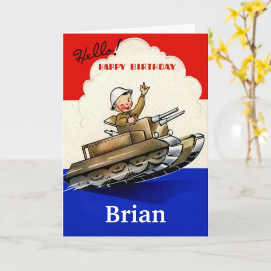  Kaart voor de verjaardag (Gele Bloem)