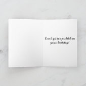 Kaart voor de verjaardag van de haring (Binnen)