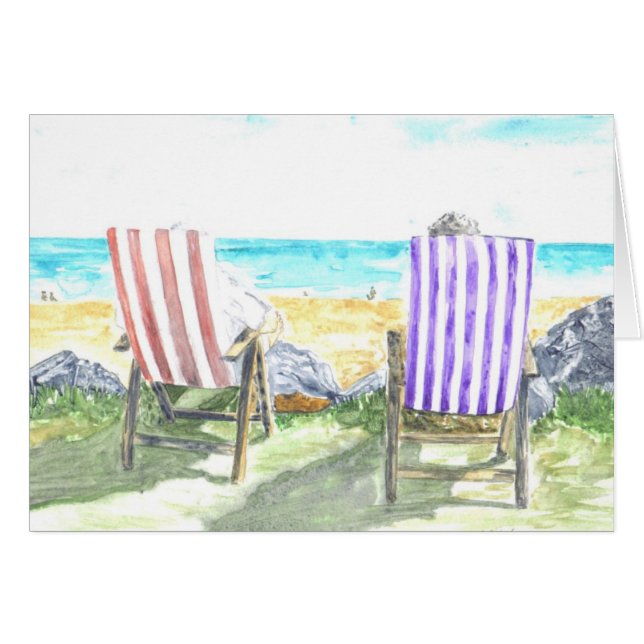Kaart voor "deck Chairs" (Voorkant Horizontaal)