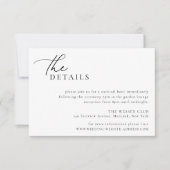 Kaart voor details over hedendaagse chic-minimalis (Voorkant)