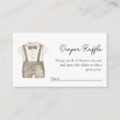 Kaart voor diaperte Raffle Baby-behuizing (Voorkant)