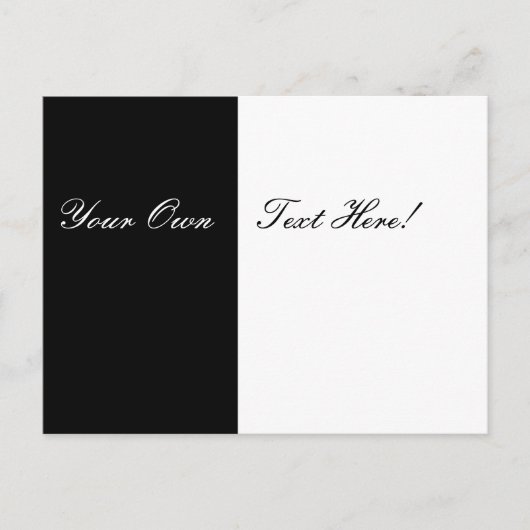 KAART voor DIY-tabelnummer (Voorkant)