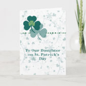 Kaart voor Dochter op St. Patrick's Day (Voorkant)