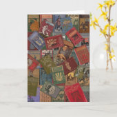 Kaart voor een booklover (Gele Bloem)