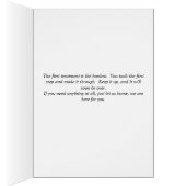 Kaart voor een First Chemo Treatment Flowers (Binnen (Rechts))