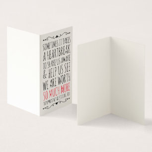 Kaart voor een Gebroken Vriend