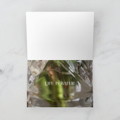 kaart voor een geliefde of een verloving van het h (Binnen)