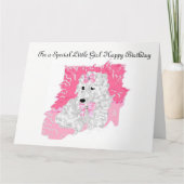 Kaart voor een klein meisje (Voorkant)