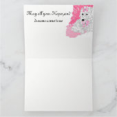 Kaart voor een klein meisje (Binnen)