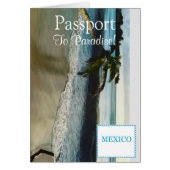 Kaart voor een paspoort|5,6 inch x 4 (Voorkant)