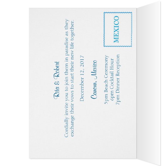 Kaart voor een paspoort|5,6 inch x 4 (Binnen (Links))