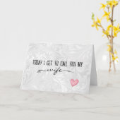 Kaart voor een toekomstige vrouw (Gele Bloem)