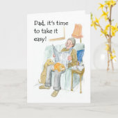 Kaart voor een vader (Gele Bloem)