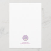 Kaart voor een vriend (Achterkant)