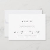 Kaart voor eenvoudige minimalistische behuizing vo (Voorkant)