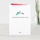 Kaart voor feestdagen Buon Natale Merry Kerstmis I (Achterkant)