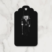 Kaart voor Folie met kerstmis Cadeaulabels (Achterkant)