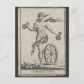 Kaart voor forensenverkoop, Antiek tarot (Voorkant)