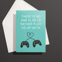 Kaart voor gamer Love Birthday