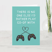 Kaart voor gamer Love Birthday (Voorkant)
