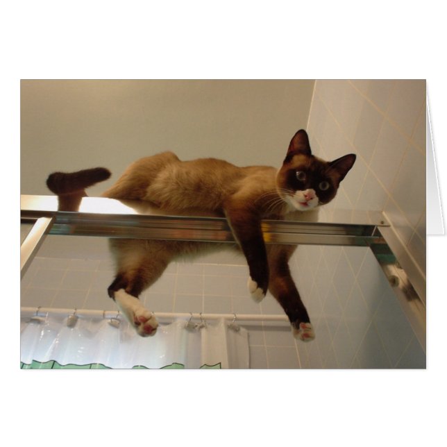 Kaart voor gebak (Voorkant Horizontaal)