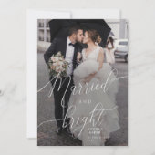 Kaart voor gehuwde en Bright Bekledingsfoto's (Voorkant)
