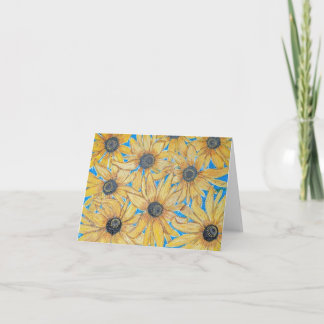 KAART VOOR GELLOUW DAISIES