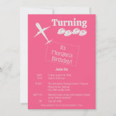 Kaart voor gepersonaliseerde verjaardagsuitnodigin (Voorkant)