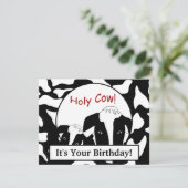 Kaart voor geveldroogde wisconsin Heilige Koe (Staand voorkant)