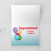 Kaart voor geviering (Binnen)